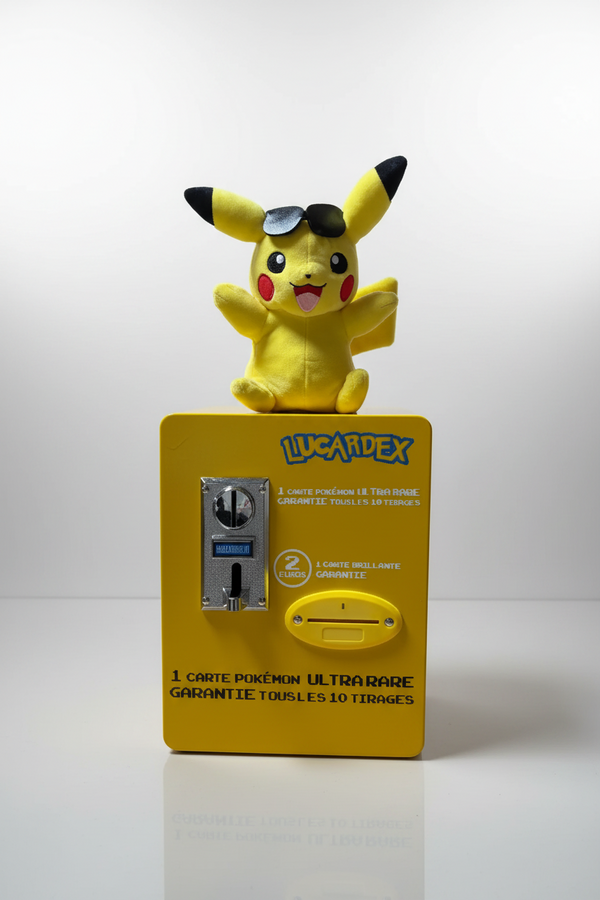 Distributeur compact de cartes à collectionner personnalisable