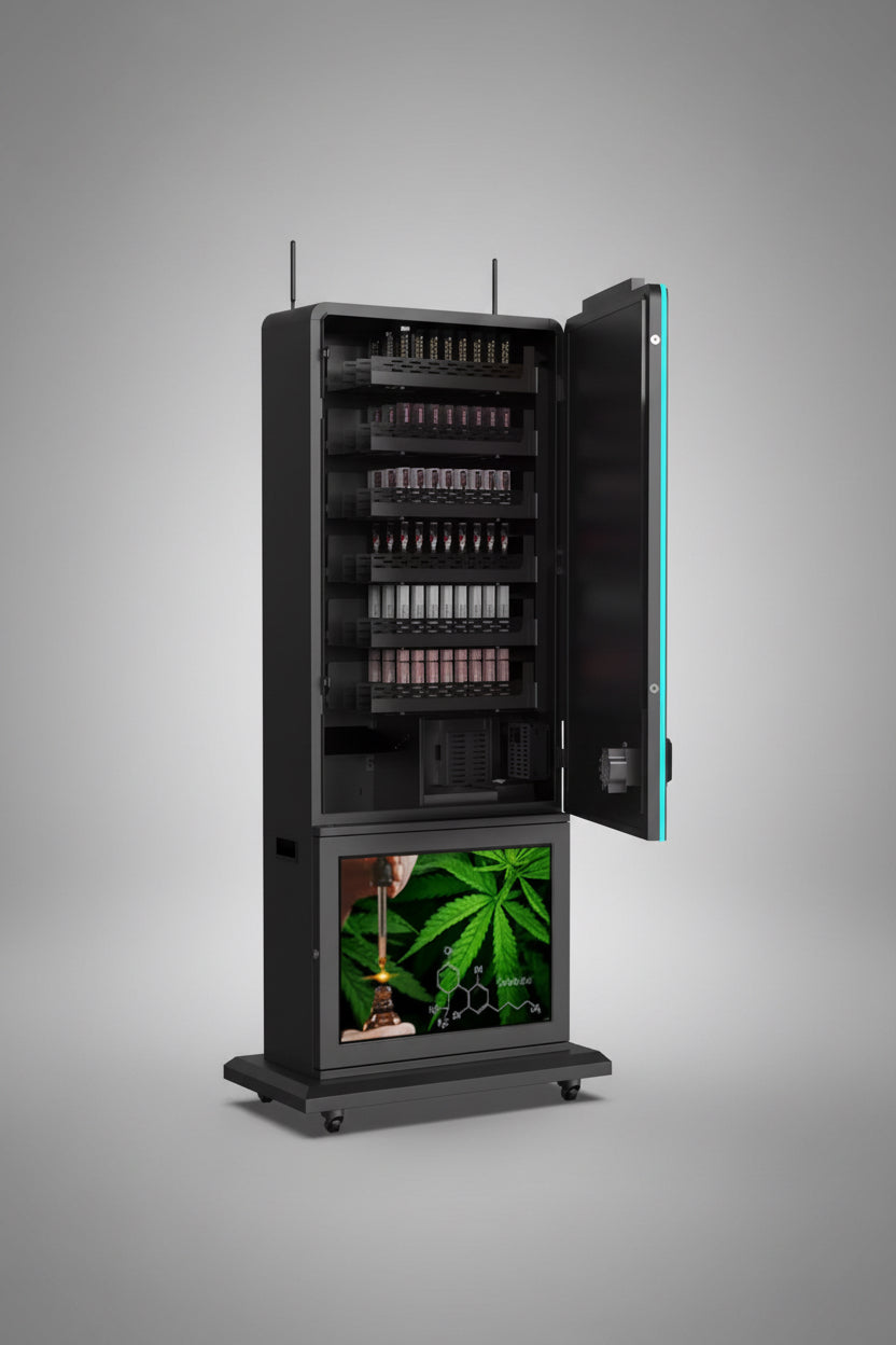 Distributeur automatique de produits de vapotage personnalisable