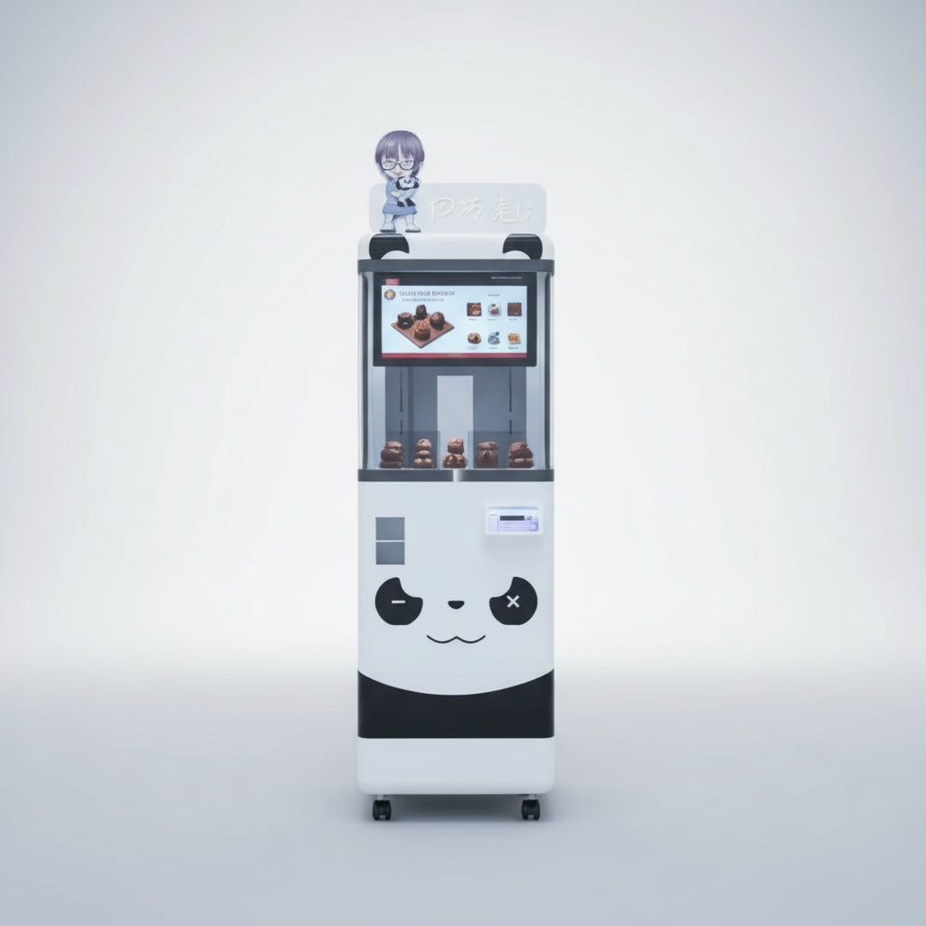 Distributeur automatique de chocolat 3D