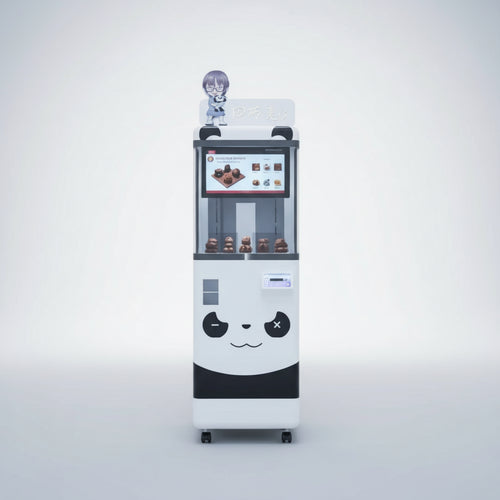 Distributeur automatique de chocolat 3D